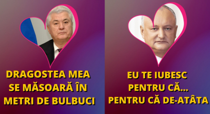 „Dragostea mea se masoara in metri de bulbuci”. Renumitele declaratii ale politicienilor, spuse cu „dragoste”. Colaje amuzante de Ziua Indragostitilor - FOTO „Dragostea mea se masoara in metri de bulbuci”. Renumitele declaratii ale politicienilor, spuse cu „dragoste”. Colaje amuzante de Ziua Indragostitilor - FOTO