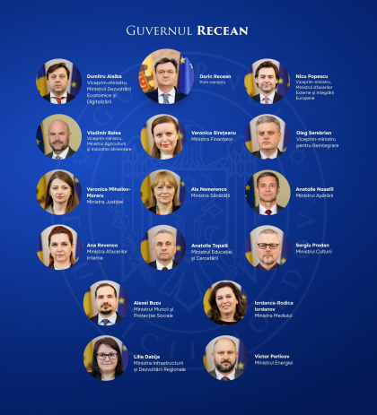 ULTIMA ORA. Lista ministrilor din cabinetul lui Dorin Recean - publicata