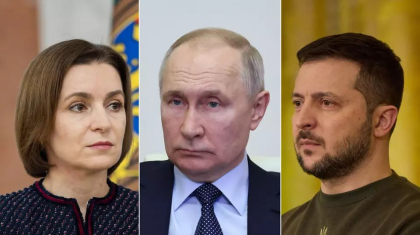 Republica Moldova, in fata „unei furtuni politice”. Un expert explica de ce Putin loveste in Maia Sandu