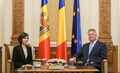 Klaus Iohannis, mesaj de sustinere pentru tara noastra: "Romania a fost si continua sa fie alaturi de Republica Moldova si condamna ferm orice tentativa de destabilizare initiata din exteriorul tarii"