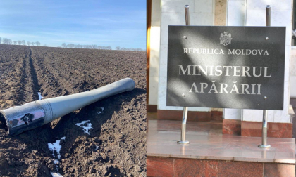 Ministerul Apararii, dupa ce oamenii legii au descoperit ramasitele unei rachete in apropiere de Briceni: "O grupa de genisti este pregatita sa intervina in zona" Ministerul Apararii, dupa ce oamenii legii au descoperit ramasitele unei rachete in apropiere de Briceni: "O grupa de genisti este pregatita sa intervina in zona"