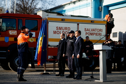 Prim-ministrul a intampinat echipa de salvatori care au participat la misiuni de salvare in Turcia: „Va multumim pentru efortul enorm intr-o perioada atat de limitata” - VIDEO