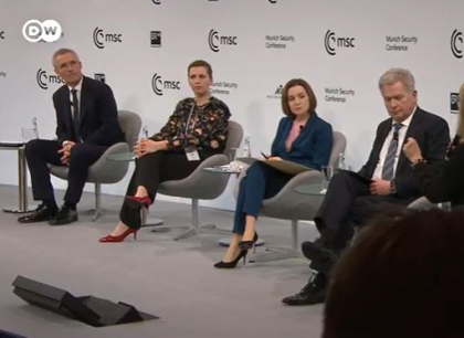 Maia Sandu, la panelul de discutie „Parteneriat pentru securitatea europeana”, la Munchen: „Avem nevoie urgent de ajutor de la NATO pentru apararea aeriana” - VIDEO Maia Sandu, la panelul de discutie „Parteneriat pentru securitatea europeana”, la Munchen: „Avem nevoie urgent de ajutor de la NATO pentru apararea aeriana” - VIDEO