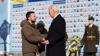 Joe Biden, vizita-surpriza la Kiev, dupa aproape un an de razboi. Mesajul transmis lui Vladimir Putin de presedintele american – VIDEO
