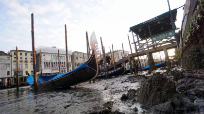 Imagini dezolante din Venetia, unde mai multe canale au secat. Expert italian in clima: „Avem nevoie de 50 de zile cu ploaie” - FOTO/VIDEO Imagini dezolante din Venetia, unde mai multe canale au secat. Expert italian in clima: „Avem nevoie de 50 de zile cu ploaie” - FOTO/VIDEO
