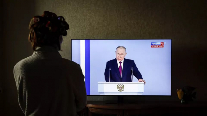 Discursul lui Vladimir Putin, intrerupt pe mai multe site-uri rusesti de un atac cibernetic