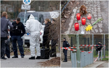 Fetita de 5 ani injunghiata, gasita agonizand in tufisurile unui parc din Berlin. Copila a murit la spital, iar suspect de crima este babysitter-ul de 19 ani - VIDEO
