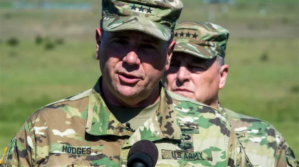 Un general american spune ca Rusia e constienta ca daca intra in Republica Moldova, „riscul unei probleme cu NATO ar fi devastator”
Un general american spune ca Rusia e constienta ca daca intra in Republica Moldova, „riscul unei probleme cu NATO ar fi devastator”