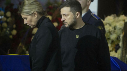 Cea mai grea intrebare primita de Volodimir Zelenski. Cum a reactionat presedintele Ucrainei cand a venit vorba de familie
