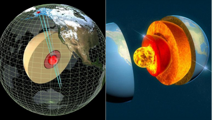 Cel mai adanc si misterios strat al planetei este o minge solida de fier. Cutremurele au scos la iveala existenta sferei metalice Cel mai adanc si misterios strat al planetei este o minge solida de fier. Cutremurele au scos la iveala existenta sferei metalice
