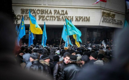 Zelenski: Noua ani de cand agresiunea rusa a inceput in Crimeea. Prin returnarea Crimeei vom restabili pacea