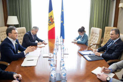 Dorin Recean, la intrevedere cu ambasadorul Republicii Azerbaidjan in Republica Moldova. Gudsi Osmanov: "Relatia intre Azerbaidjan si Moldova a fost si va ramane una speciala"