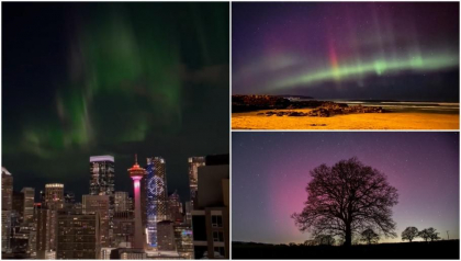 Spectacolul fascinant al naturii: Aurora Boreala si-a facut „aparitia” in mai multe zone din Marea Britanie - VIDEO Spectacolul fascinant al naturii: Aurora Boreala si-a facut „aparitia” in mai multe zone din Marea Britanie - VIDEO
