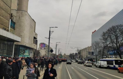 Circulatia transportului public pe bulevardul Stefan cel Mare - restabilita 