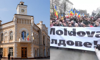 Reactia primariei privind protestul organizat de Partidul SOR in fata institutiei: "Fiecare isi face partea lui de joc, iar scopul final este de a murdari imaginea primarului"