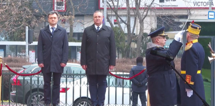 Prim-ministrul Republicii Moldova, Dorin Recean, a ajuns in Romania. De cine a fost intampinat acesta - VIDEO