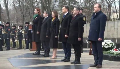 Miting in memoria eroilor care au luptat pentru apararea independentei si integritatii tarii in conflictul armat de pe Nistru. Presedintele tarii: „Sacrificiul lor nu este uitat” - VIDEO