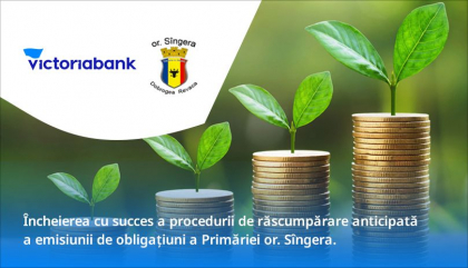 Victoriabank – intermediar financiar al primelor emisiuni de obligatiuni municipale din Republica Moldova Victoriabank – intermediar financiar al primelor emisiuni de obligatiuni municipale din Republica Moldova