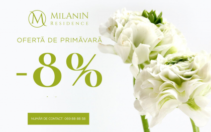 Celebreaza primavara impreuna cu Milanin Residence!