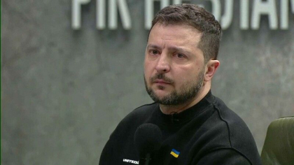 Zelenski: „Lupta din Donbas este una dintre cele mai grele batalii. Dureroasa si provocatoare”