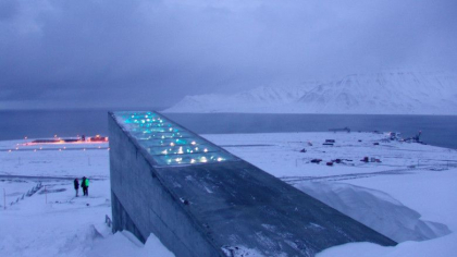 Imagini din „Seiful Apocalipsei”. Primul tur virtual in misteriosul buncar ascuns in munte din Svalbard - FOTO 