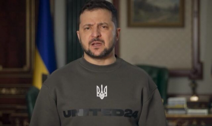 Zelenski a felicitat femeile cu ocazia zilei de 8 martie: „Salveaza, trateaza, lupta pentru Ucraina” - VIDEO 