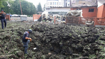 Rusii au lansat noi atacuri „masive” in Ucraina. „Ocupantii tintesc din nou instalatii esentiale”