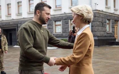 Zelenski cere ca industria nucleara rusa sa fie supusa cat mai repede sanctiunilor dupa atacul cu rachete de joi
