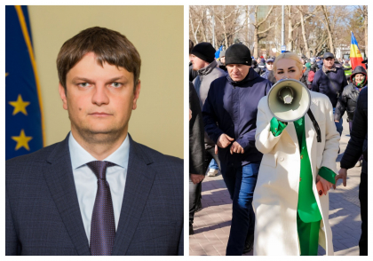 Andrei Spinu explica ce a avut loc astazi, in centrul capitalei: "Nu este protest! A fost inca o incercare esuata a Rusiei de a destabiliza Moldova"