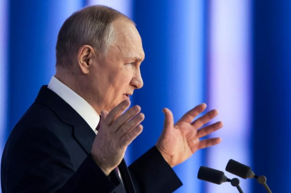 Putin sustine ca miza conflictului din Ucraina este existenta Rusiei ca stat Putin sustine ca miza conflictului din Ucraina este existenta Rusiei ca stat