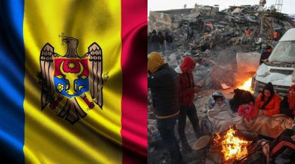 Moldova va acorda ajutor umanitar persoanelor care au suferit in urma cutremurelor din Turcia, in suma de peste 8 milioane de lei
