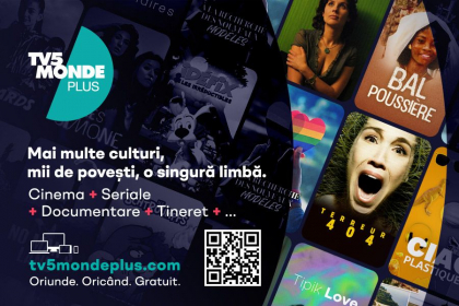 Platforma de streaming TV5MONDEplus este disponibila acum si in limba romana