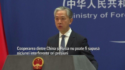 Ministerul chinez de externe: „Cooperarea dintre China si Rusia nu poate fi supusa niciunei interferente” Ministerul chinez de externe: „Cooperarea dintre China si Rusia nu poate fi supusa niciunei interferente”