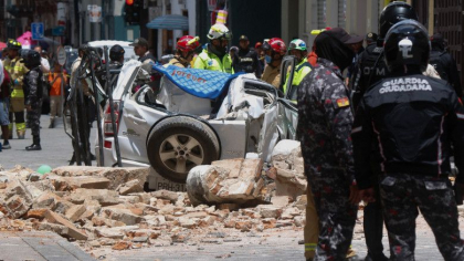 Un cutremur cu magnitudinea de 6,8 a zguduit Ecuadorul. Cel putin patru oameni au murit Un cutremur cu magnitudinea de 6,8 a zguduit Ecuadorul. Cel putin patru oameni au murit