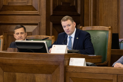 Presedintele Parlamentului Letoniei va efectua o vizita oficiala in Moldova. Impreuna cu omologul sau, Igor Grosu, va planta copaci la Gradina Botanica