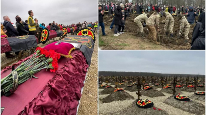 Cel mai mare cimitir pentru mercenarii Wagner morti pe frontul din Ucraina: „E gresit sa facem dintr-o statiune o groapa comuna”