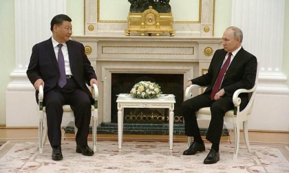 Ajuns in Rusia, Jinping s-a intalnit cu Vladimir Putin, pe care l-a numit „prieten drag”. Declaratiile celor doi lideri - VIDEO Ajuns in Rusia, Jinping s-a intalnit cu Vladimir Putin, pe care l-a numit „prieten drag”. Declaratiile celor doi lideri - VIDEO