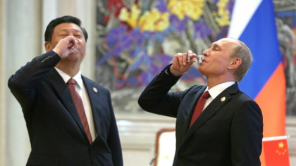 Meniul de lux de la Kremlin. Cele 7 feluri de mancare pe care le-au avut la cina Vladimir Putin si Xi Jinping - FOTO Meniul de lux de la Kremlin. Cele 7 feluri de mancare pe care le-au avut la cina Vladimir Putin si Xi Jinping - FOTO