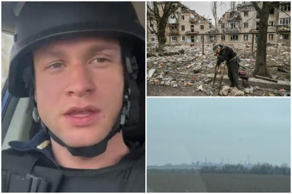 Atacuri in forta ale rusilor pentru a incercui fortareata Avdiivka. Orasul e atacat din 3 directii. Ce a filmat un jurnalist care a fugit - VIDEO
Atacuri in forta ale rusilor pentru a incercui fortareata Avdiivka. Orasul e atacat din 3 directii. Ce a filmat un jurnalist care a fugit - VIDEO