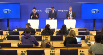 Co-presedintii Comitetului Parlamentar de Asociere Moldova - UE, Mihail Popsoi si Siegfried Muresan si-au dat intalnire, la Bruxelles: „Ne intalnim pentru a ne exprima sprijinul fata de Moldova din partea Europei” - VIDEO