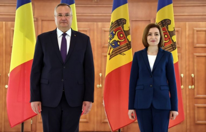 Premierul Romaniei, la discutii cu Maia Sandu: „Romania va ramane mereu alaturi de Moldova, indiferent de dificultatea temelor de securitate din regiune” - VIDEO Premierul Romaniei, la discutii cu Maia Sandu: „Romania va ramane mereu alaturi de Moldova, indiferent de dificultatea temelor de securitate din regiune” - VIDEO