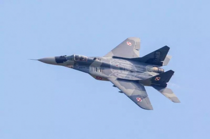 Ucraina a primit primul avion de lupta MiG-29 promis Ucraina a primit primul avion de lupta MiG-29 promis