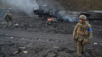 Mai multe explozii au zguduit Melitopol si Mariupol, orase controlate de Rusia. Luptele continua in estul Ucrainei
Mai multe explozii au zguduit Melitopol si Mariupol, orase controlate de Rusia. Luptele continua in estul Ucrainei