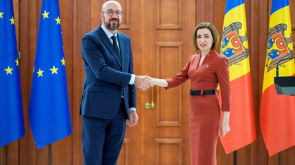 Presedintele Consiliului European, Charles Michel, vine la Chisinau. Cu cine urmeaza sa se intalneasca oficialul 