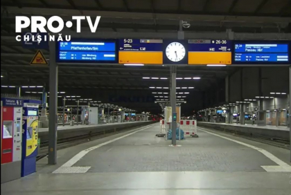 Transporturile din Germania, paralizate de cea mai mare greva din ultimele decenii. Sunt implicate cele mai mari sindicate din tara - VIDEO