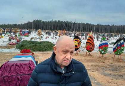 Cum ar arata un cimitir Wagner dupa doar cateva luni de la primul mormant - VIDEO