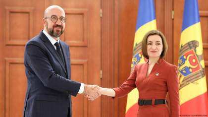 Presedintele Consiliului European, Charles Michel, la Chisinau: „Rusia continua sa incerce sa destabilizeze situatia din Moldova. UE este solidara cu moldovenii in aceasta perioada complicata” - VIDEO Presedintele Consiliului European, Charles Michel, la Chisinau: „Rusia continua sa incerce sa destabilizeze situatia din Moldova. UE este solidara cu moldovenii in aceasta perioada complicata” - VIDEO