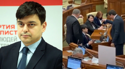 Reactia lui Gaik Vartanean, dupa ce socialistii i-au aruncat pe masa „30 de arginti”, la sedinta Parlamentului: „Inteleg ca fostii mei colegi au o criza de idei” 