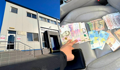 Ar fi primit bani de la transportatori pentru a le permite sa intre in tara fara a le verifica marfa. Seful Postului de Inspectie la Frontiera Giurgiulesti al ANSA si 10 subalterni - retinuti de CNA