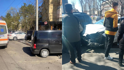 Carambol in capitala. Patru masini - avariate, dupa ce s-au lovit puternic. Politia si ambulanta au intervenit. Imagini de la locul accidentului - FOTO Carambol in capitala. Patru masini - avariate, dupa ce s-au lovit puternic. Politia si ambulanta au intervenit. Imagini de la locul accidentului - FOTO